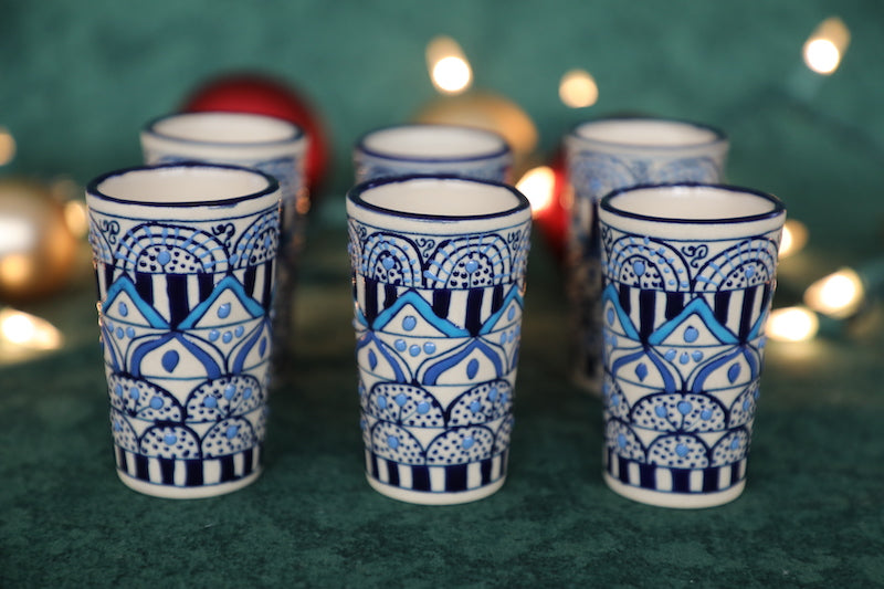 Navy Blue Tequila Set