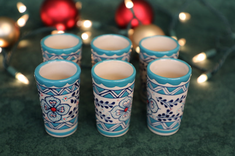 Turquoise Tequila Set