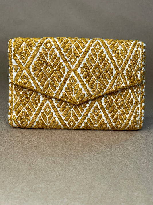 Gold & Ivory Small Wallet