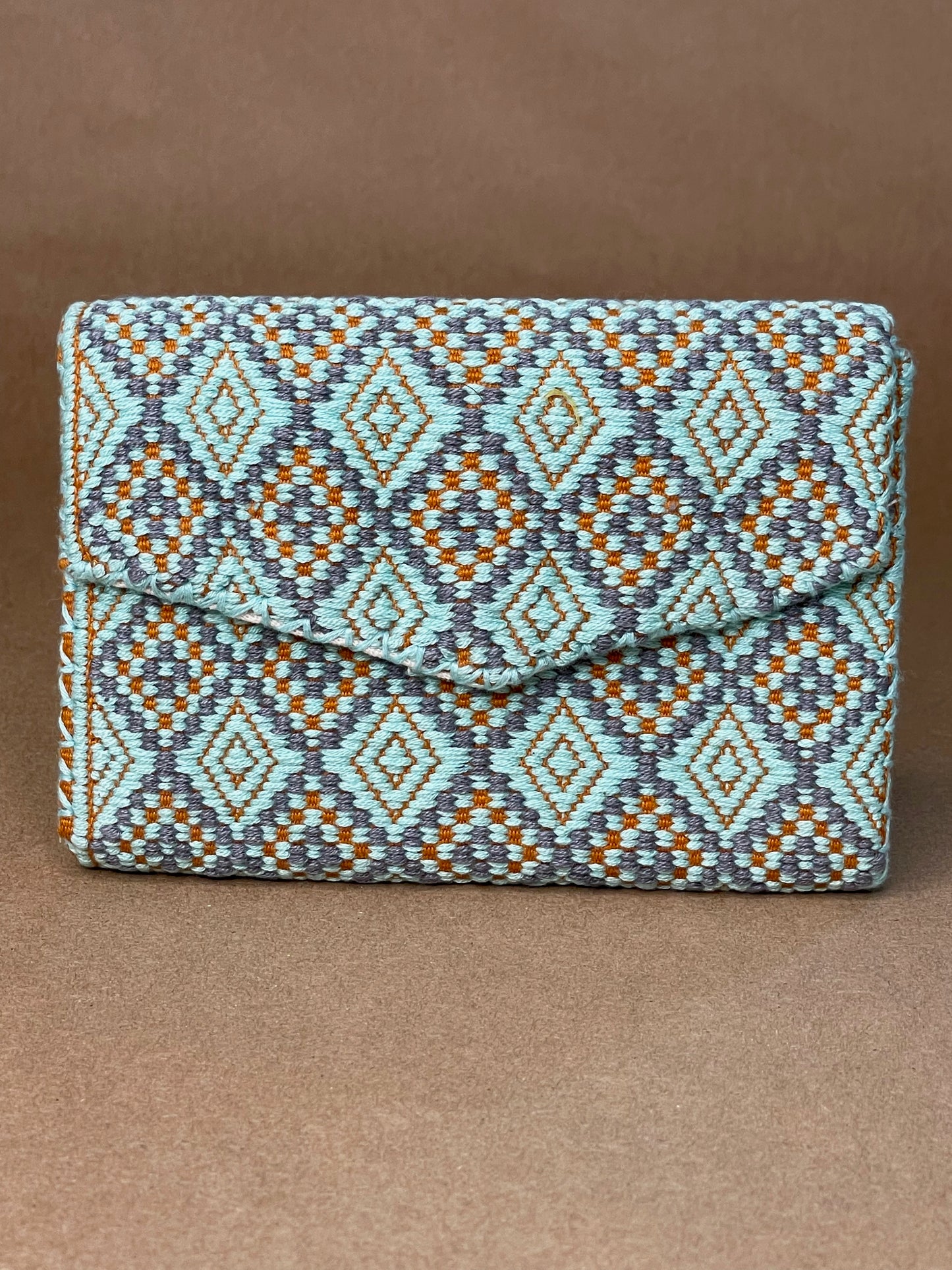 Teal & Blue Small Wallet