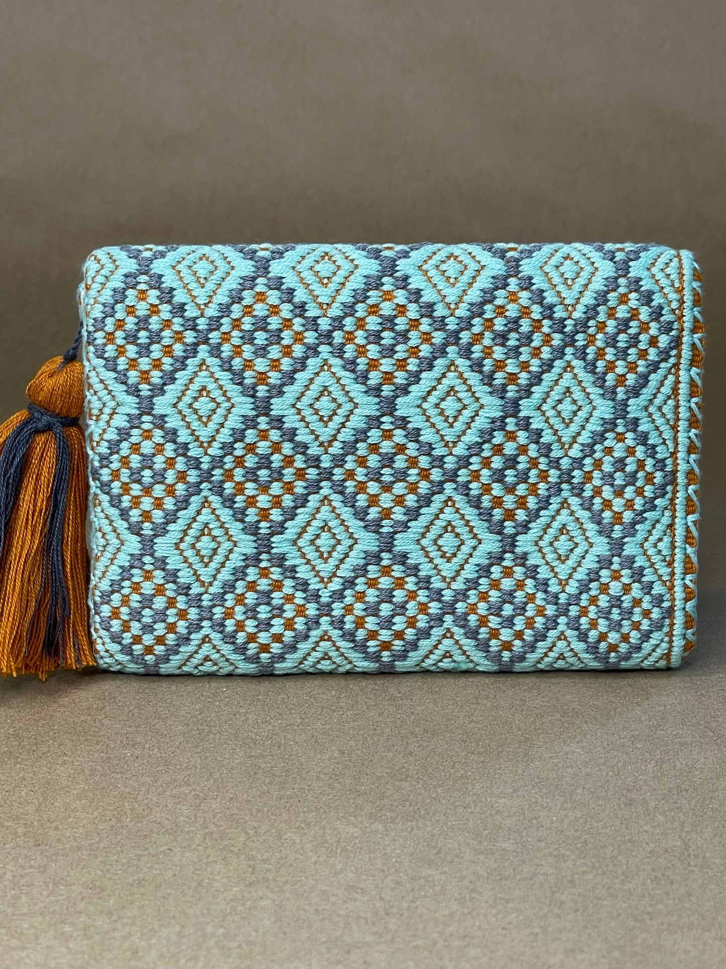 Teal & Blue Small Wallet