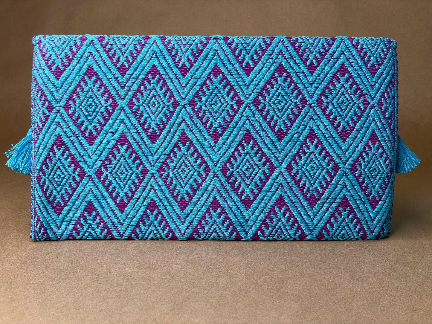 Purple & Blue Clutch