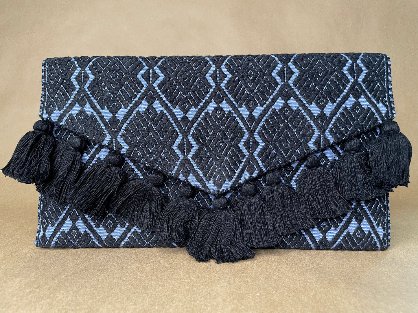 Black & Blue Clutch