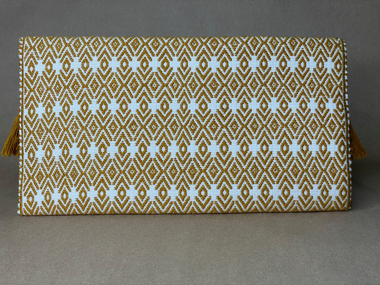 White & Gold Clutch