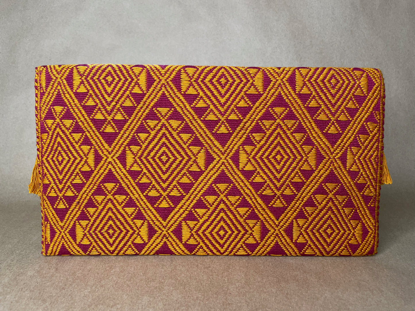 Gold & Garnet Clutch