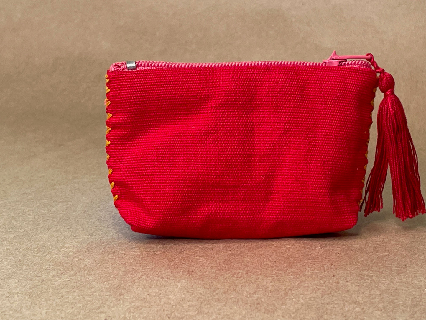 Red & Gray Coin Purse