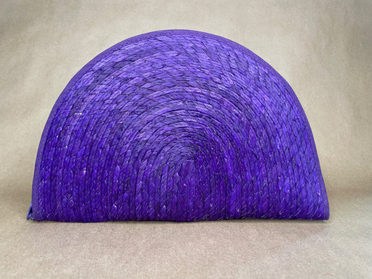 Purple Palm Clutch